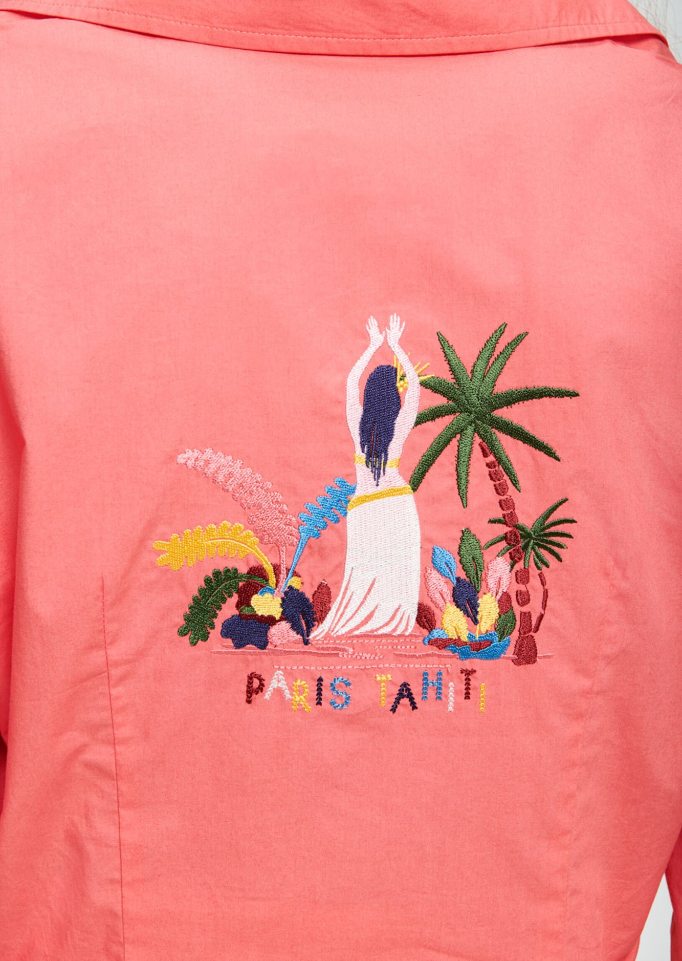 Chemise en popeline rose Tara Jarmon seconde main photo 4