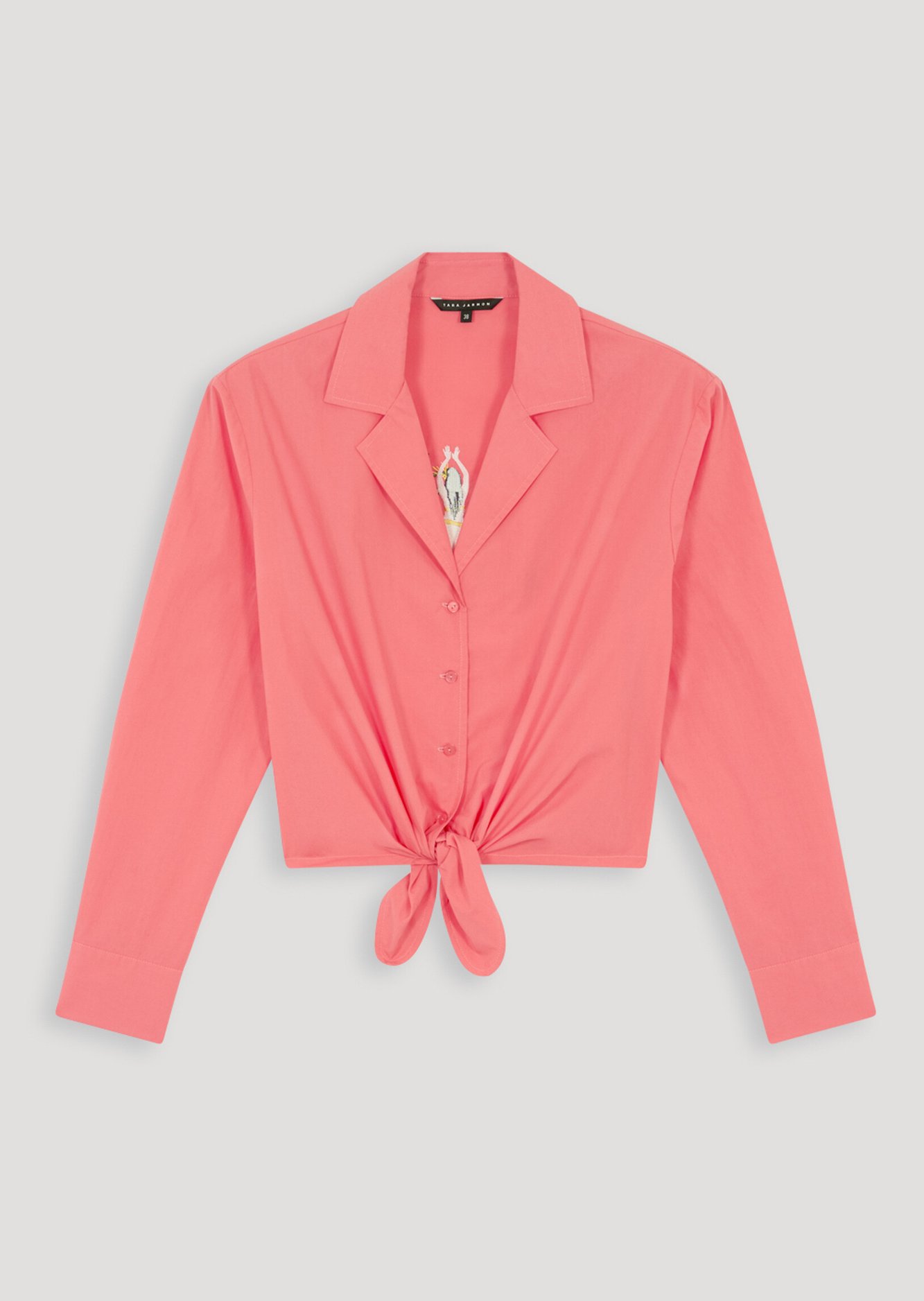 Chemise en popeline rose Tara Jarmon seconde main photo 5