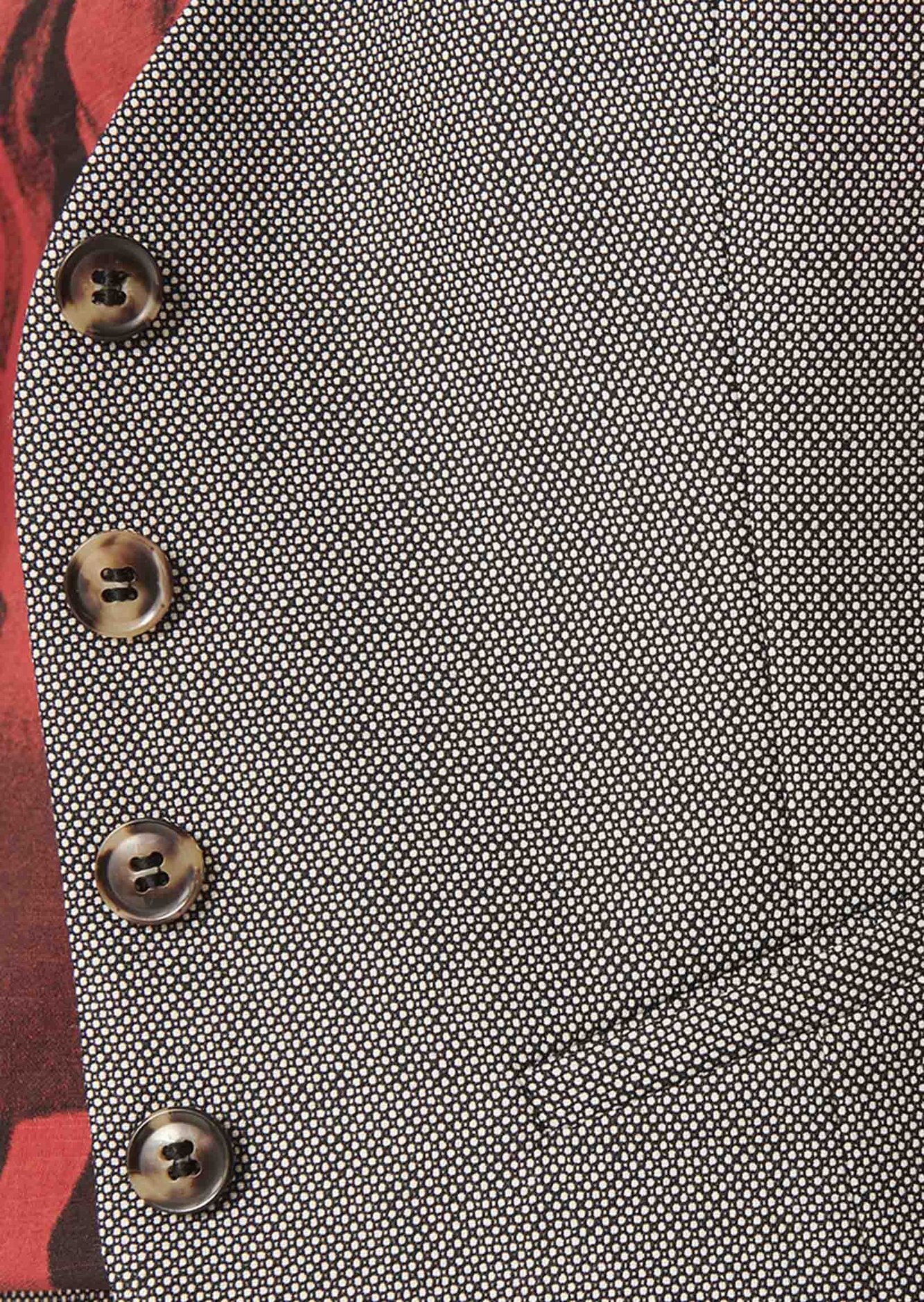 Gilet d'homme Gianna noir en tissu caviar Tara Jarmon seconde main photo 3