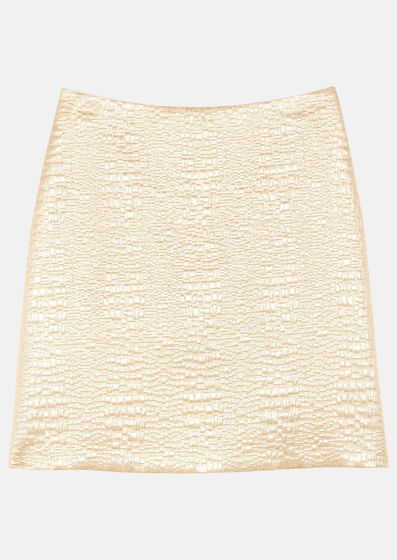 Jupe Jude or jacquard lurex Tara Jarmon seconde main photo 6