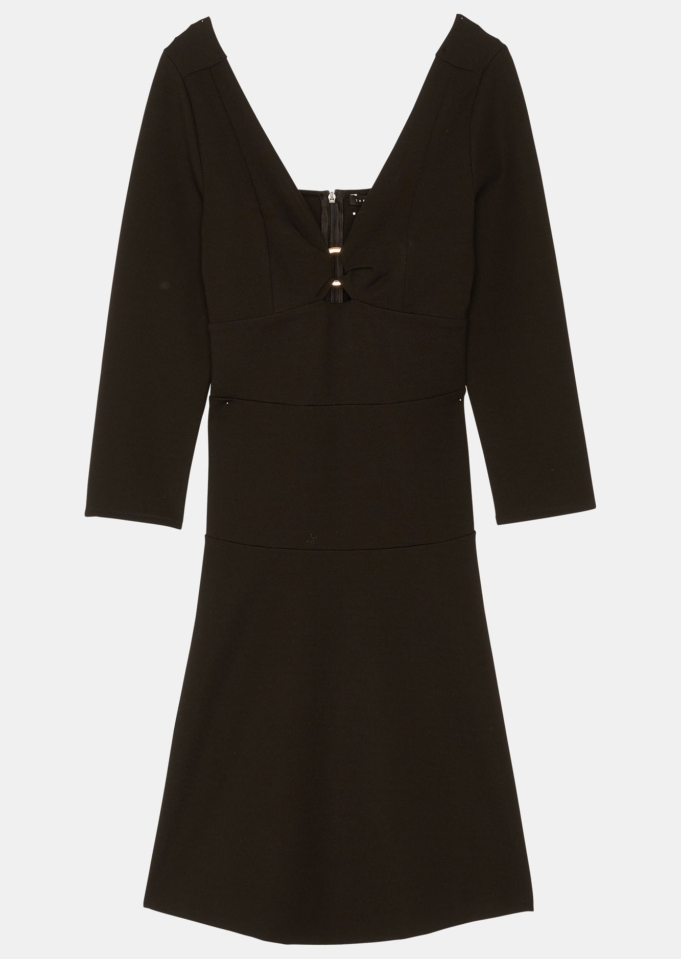 Robe Ranaette noire milano Tara Jarmon seconde main photo 1