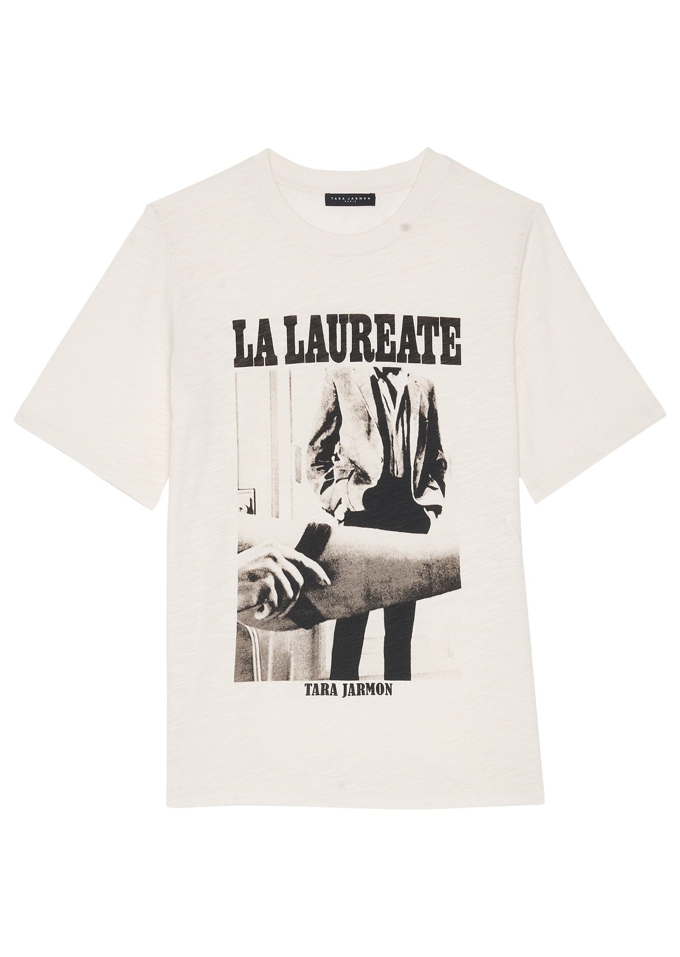 T-shirt Taga blanc en jersey Tara Jarmon seconde main photo 1