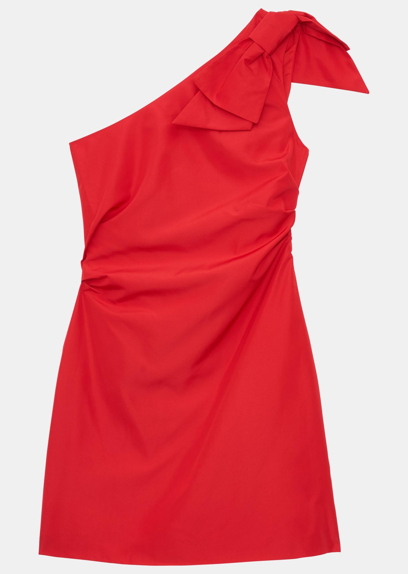 Robe Rouki rouge en taffetas Tara Jarmon seconde main photo 1