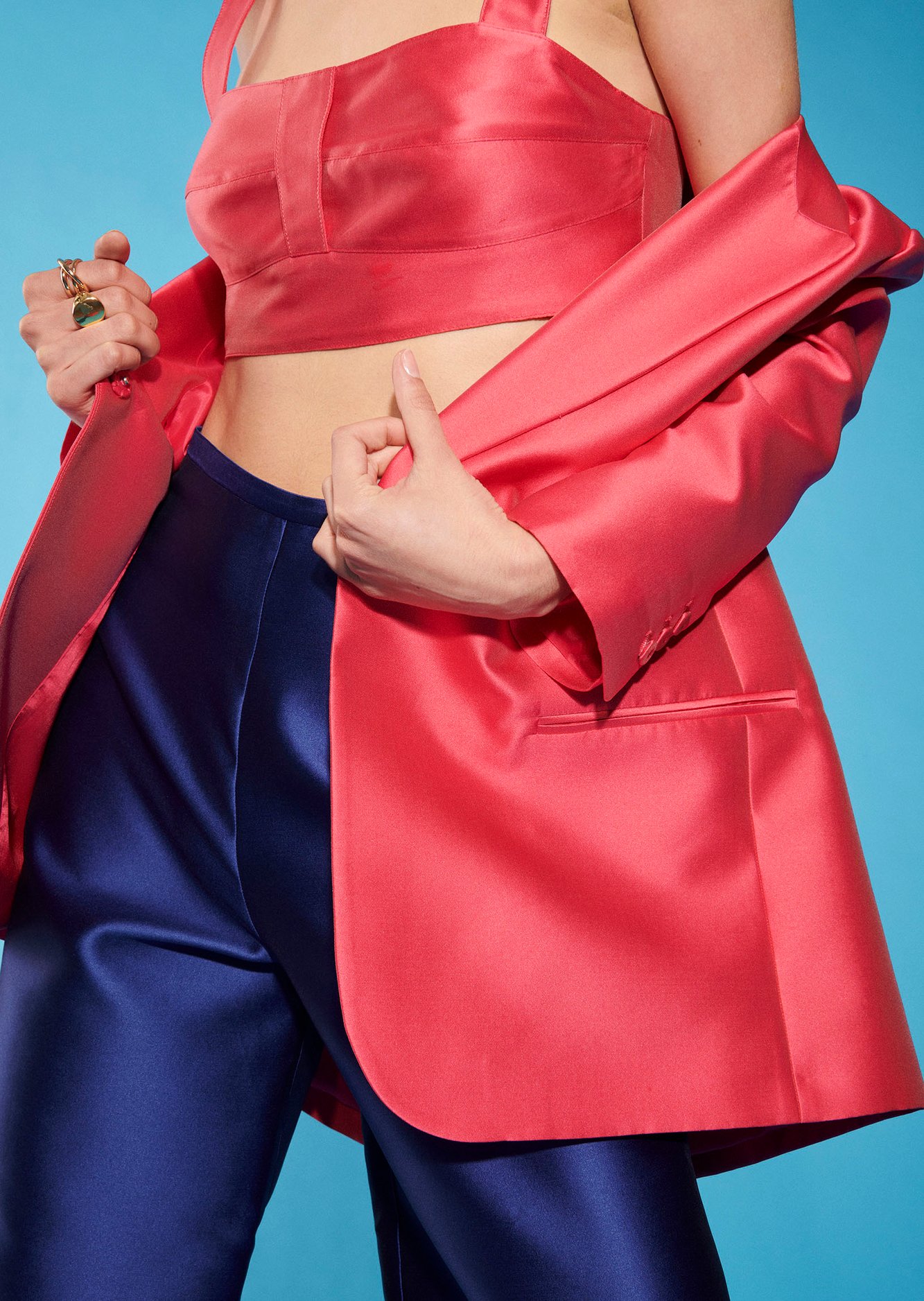 Veste Vibrer rose Tara Jarmon seconde main photo 6