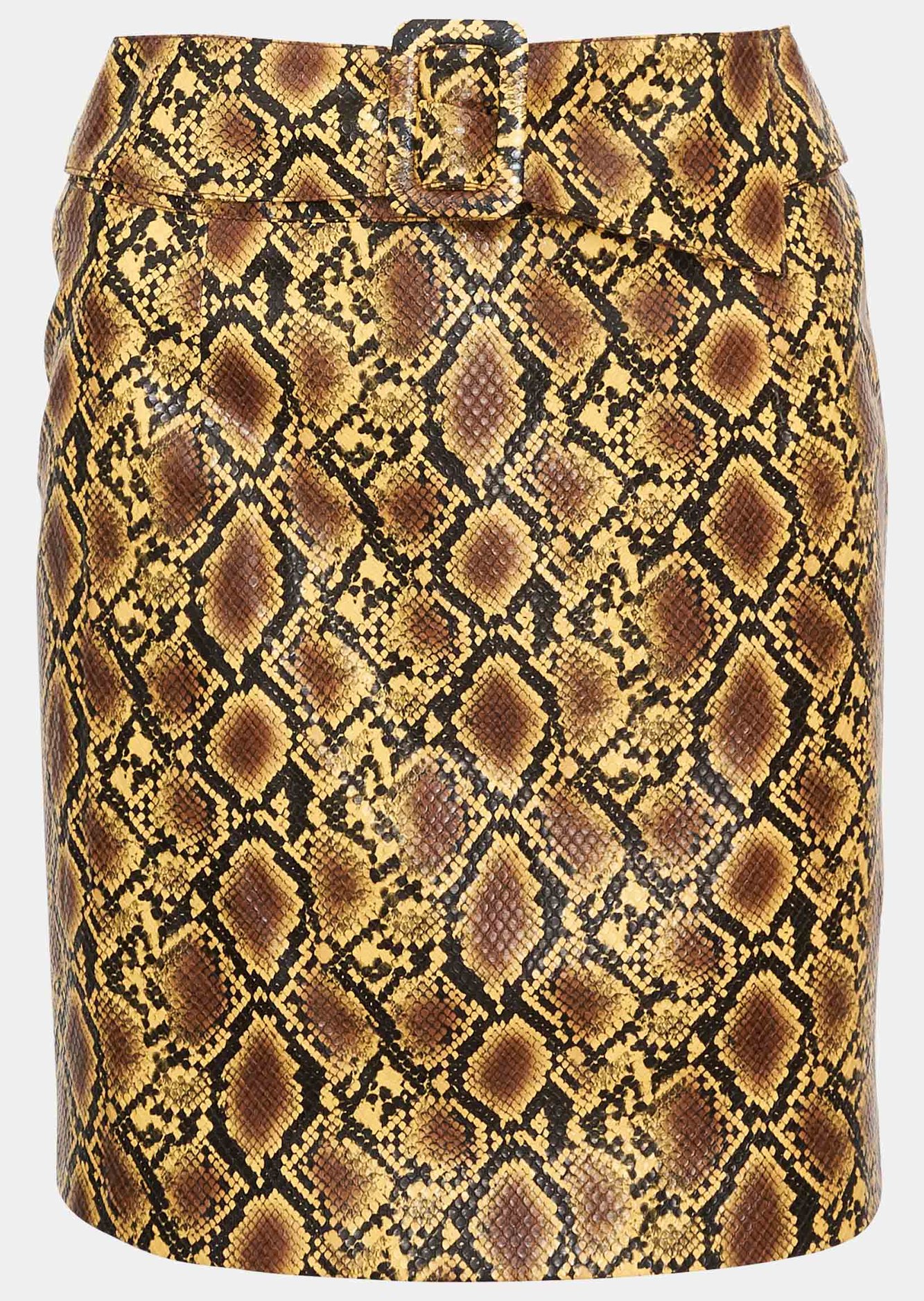 Jupe Jackpot jaune motif python Tara Jarmon seconde main photo 6