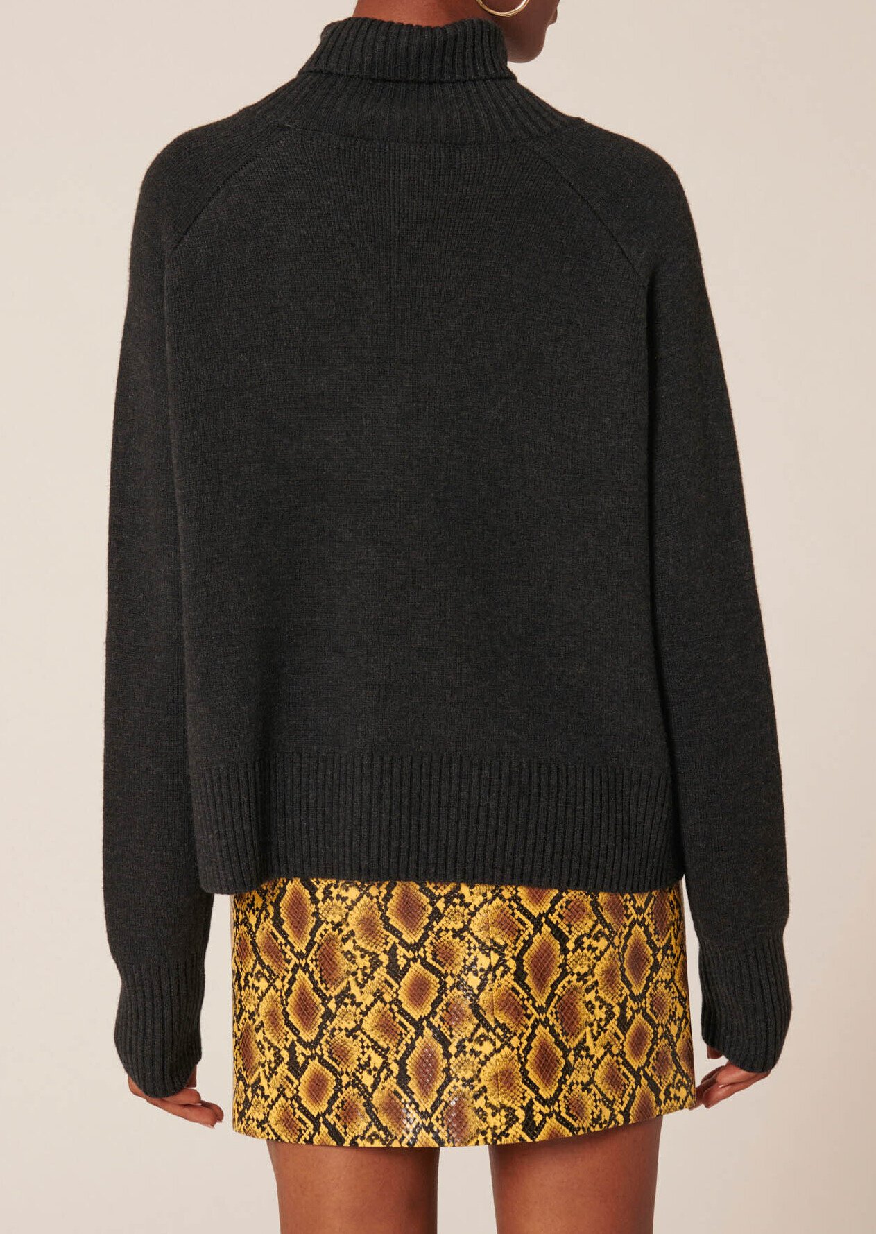 Pull Prague gris en laine Tara Jarmon seconde main photo 5