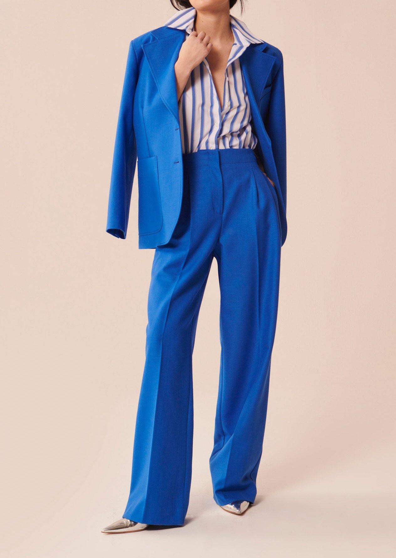 Pantalon Parigi bleu Tara Jarmon seconde main photo 2