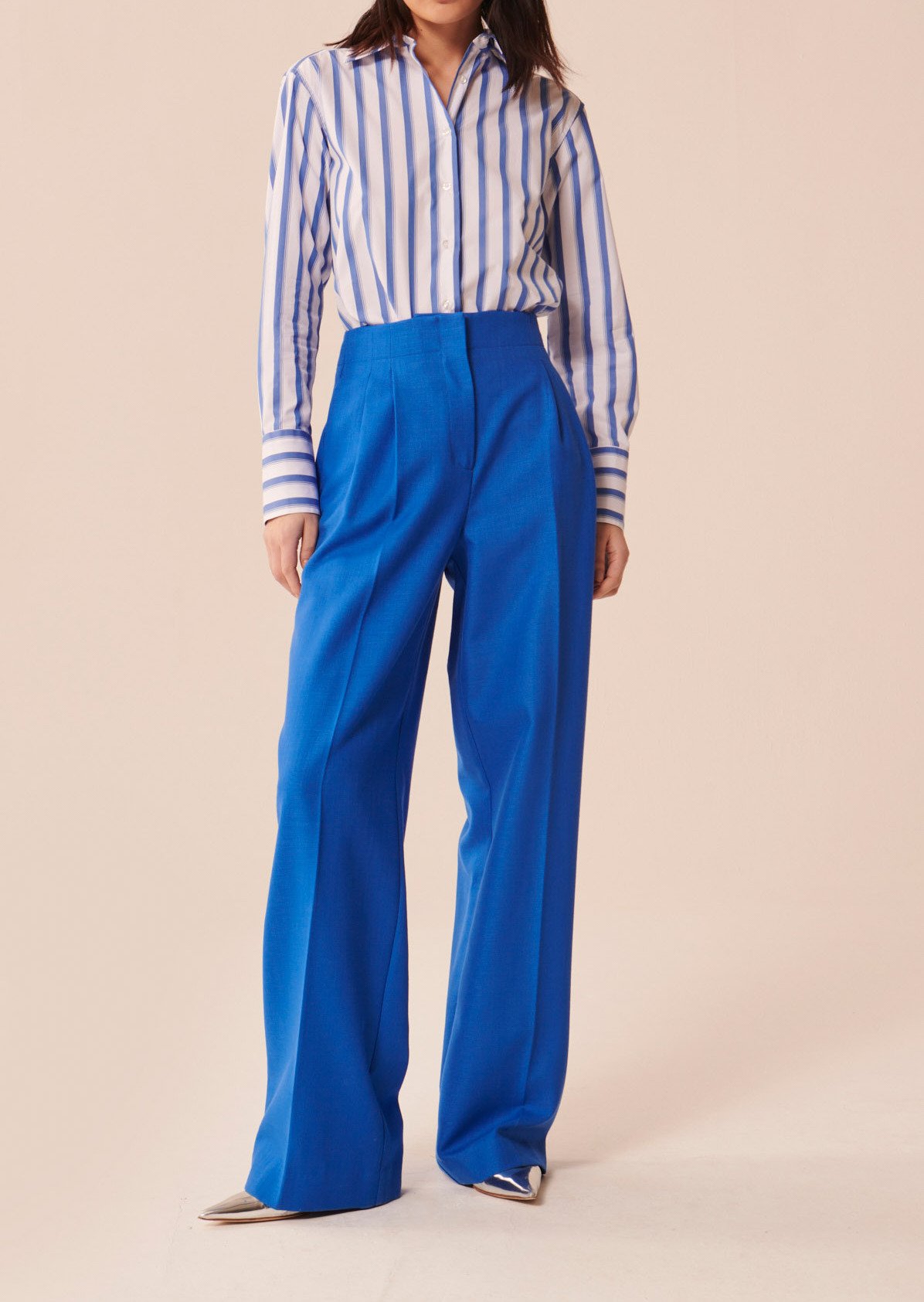 Pantalon Parigi bleu Tara Jarmon seconde main photo 5