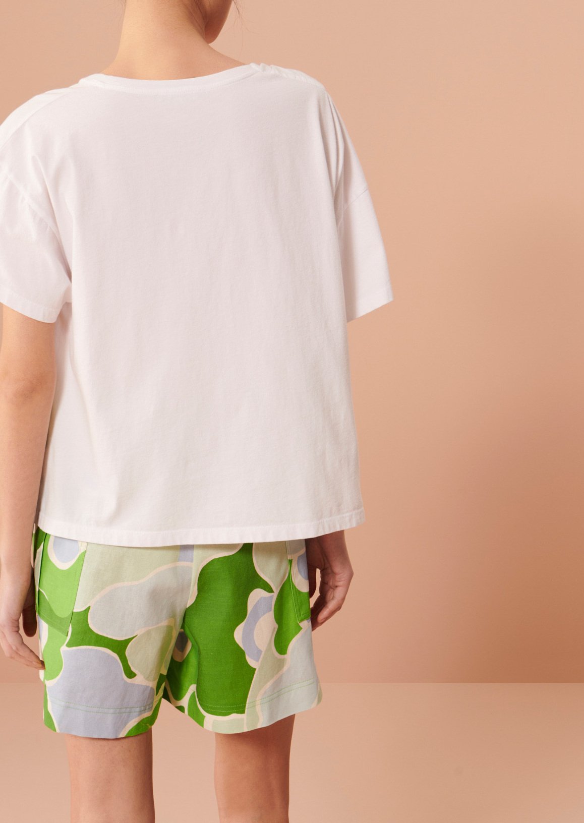 T-shirt Tarabow blanc en coton Tara Jarmon seconde main photo 6