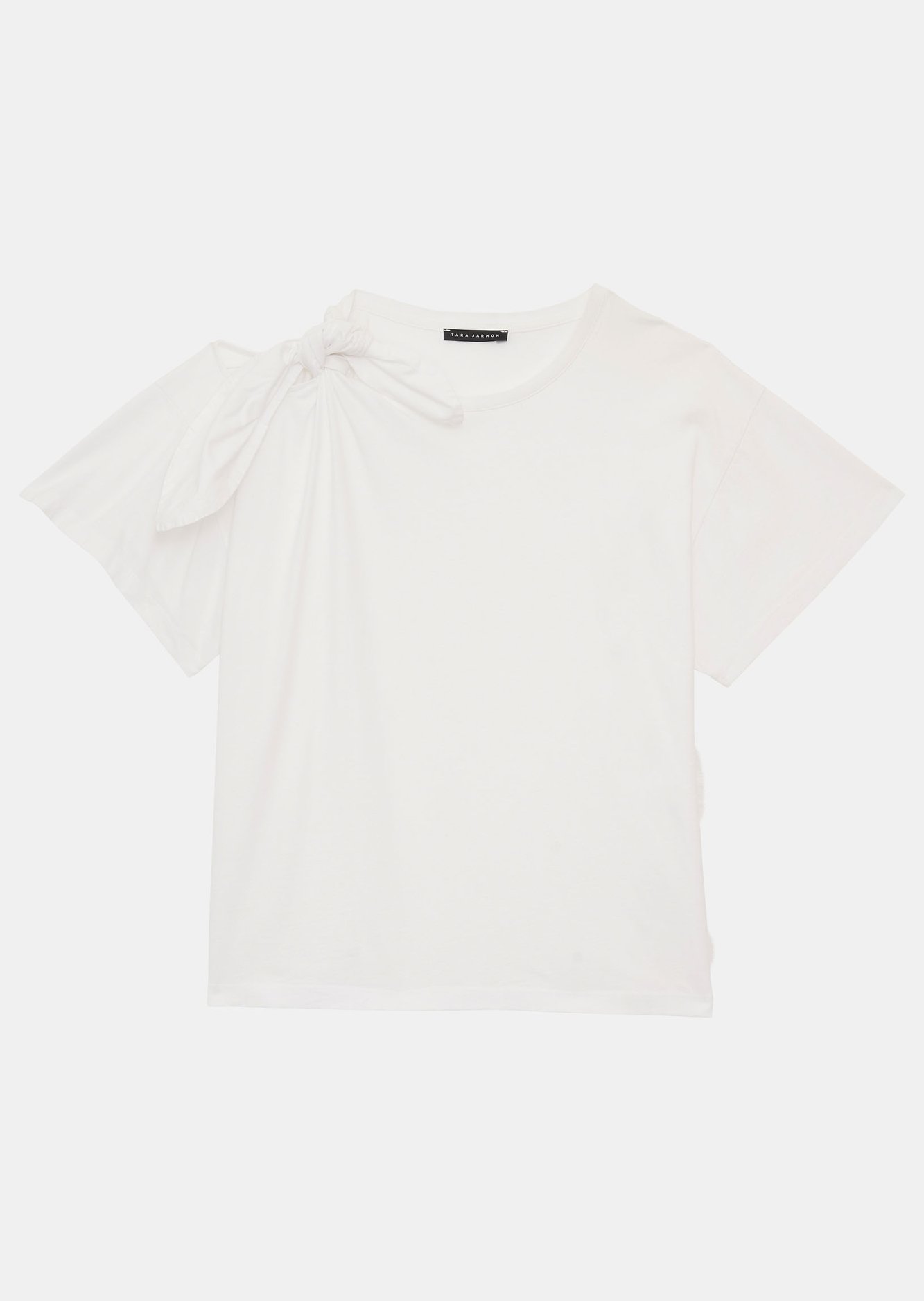 T-shirt Tarabow blanc en coton Tara Jarmon seconde main photo 1