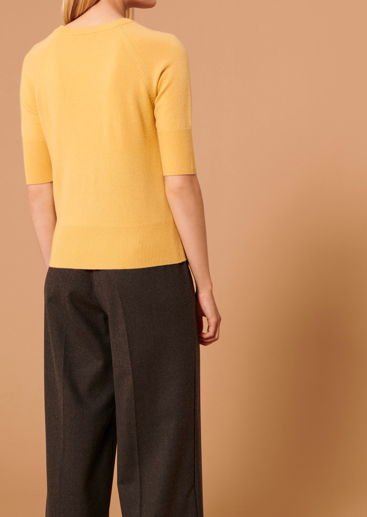 Pull Pastelle jaune en laine Tara Jarmon seconde main photo 4