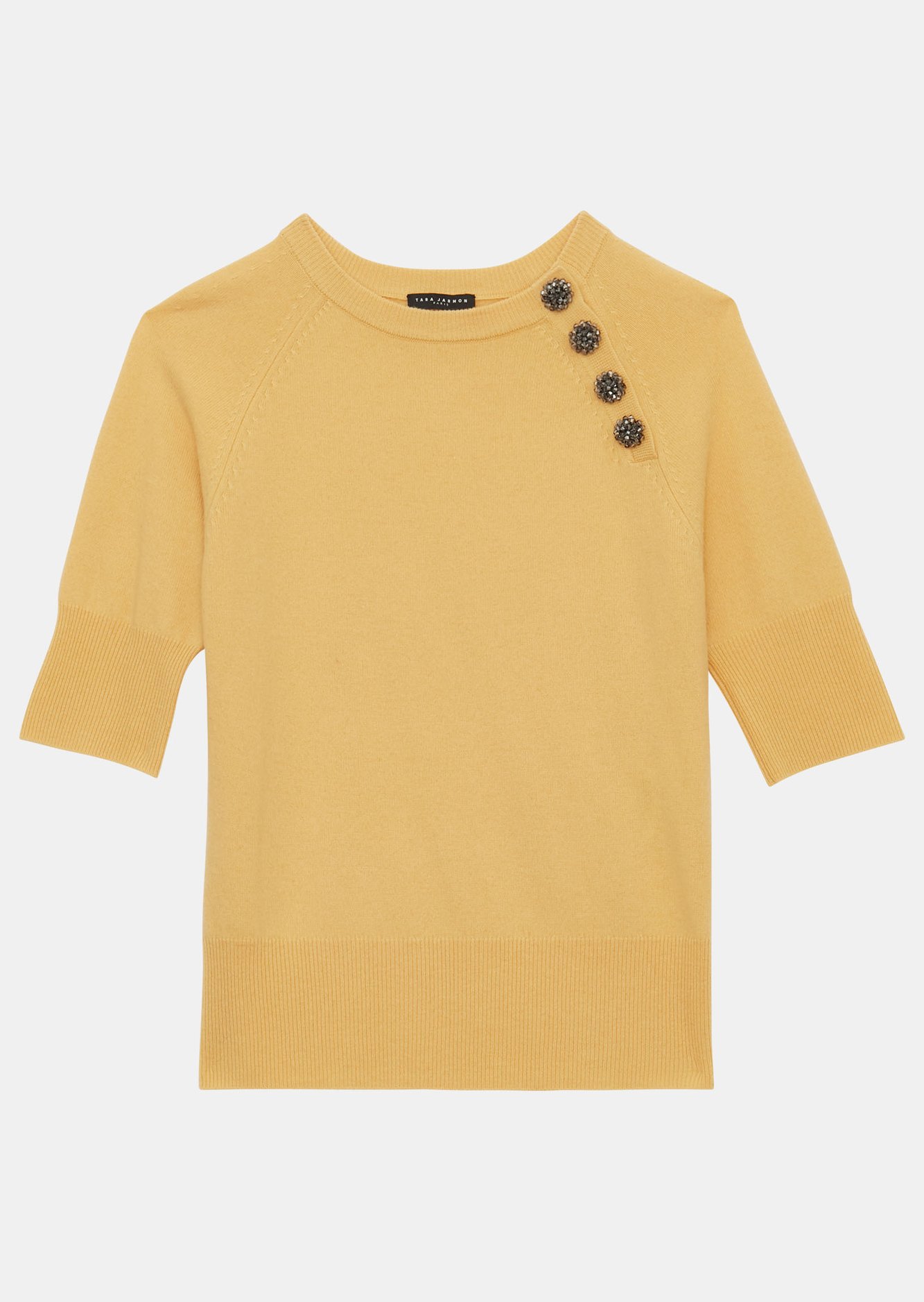 Pull Pastelle jaune en laine Tara Jarmon seconde main photo 6