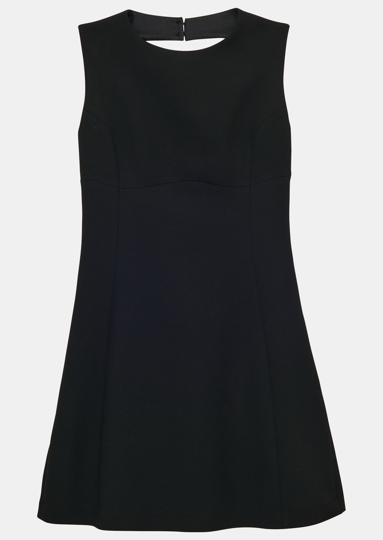 Robe Romea noire en crêpe Tara Jarmon seconde main photo 5