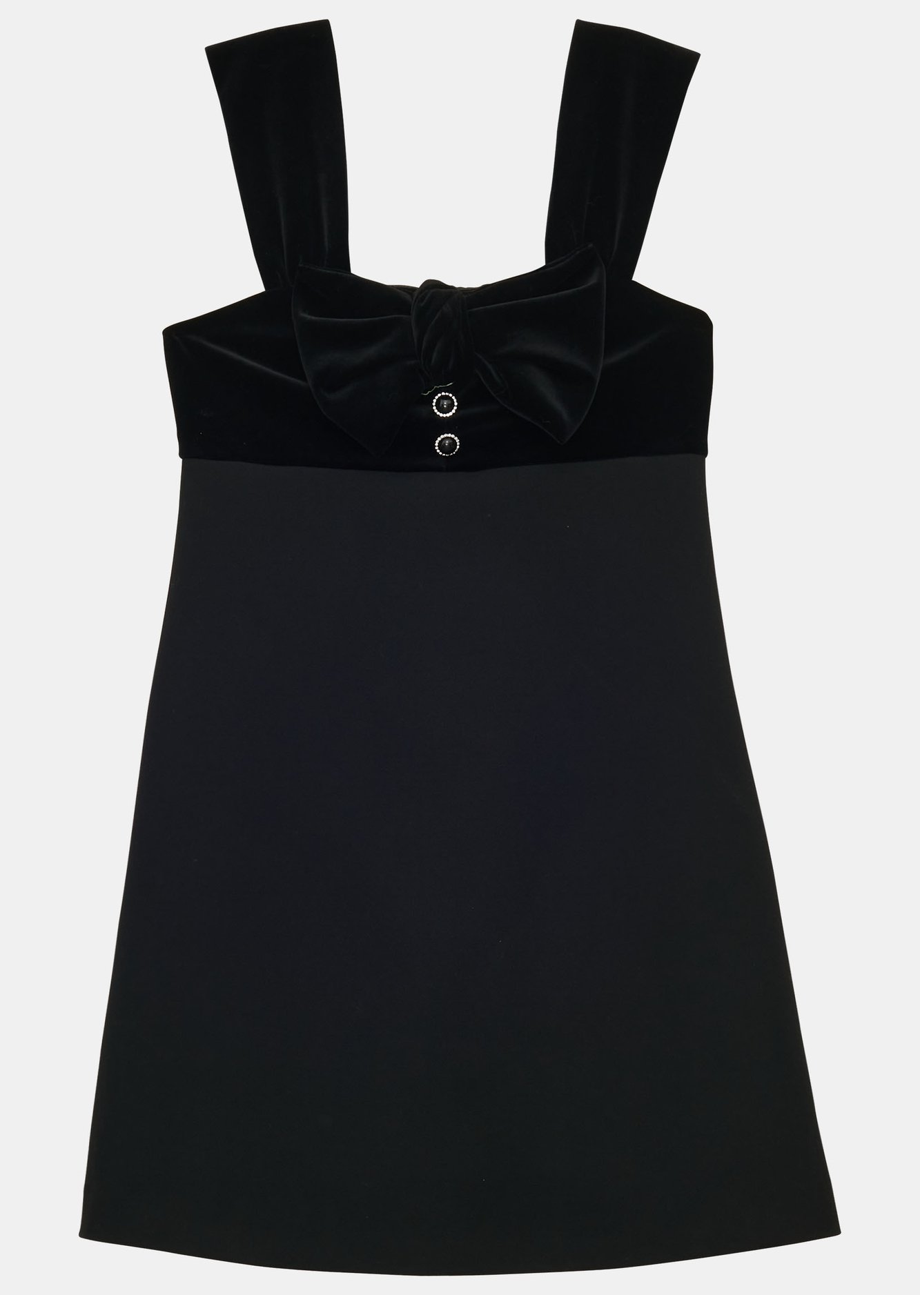 Robe Roch noire en crêpe Tara Jarmon seconde main photo 5