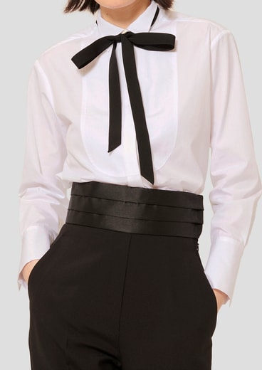 Chemise blanche en popeline Clare Tara Jarmon seconde main photo 2