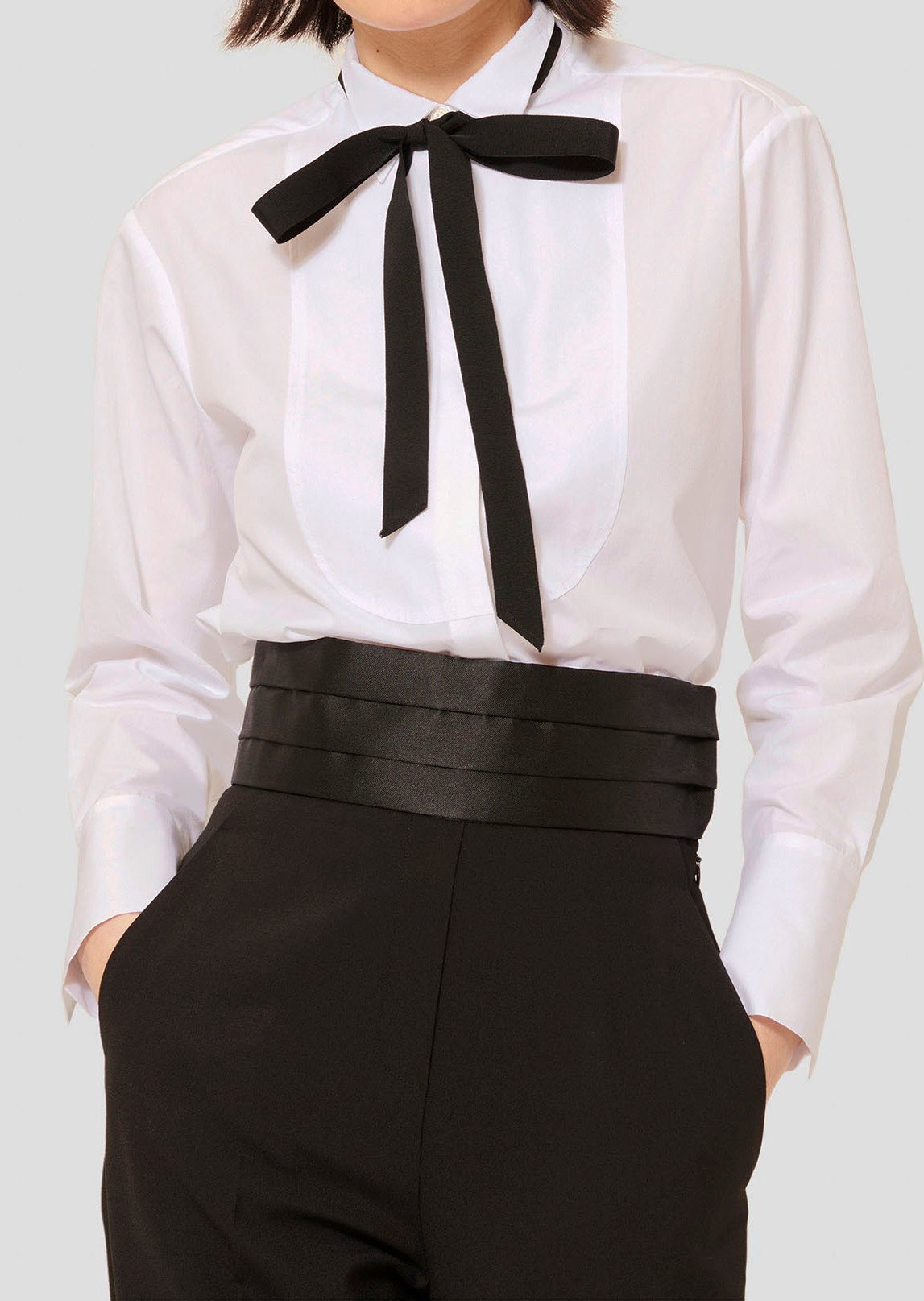 Chemise blanche en popeline Clare Tara Jarmon seconde main photo 2