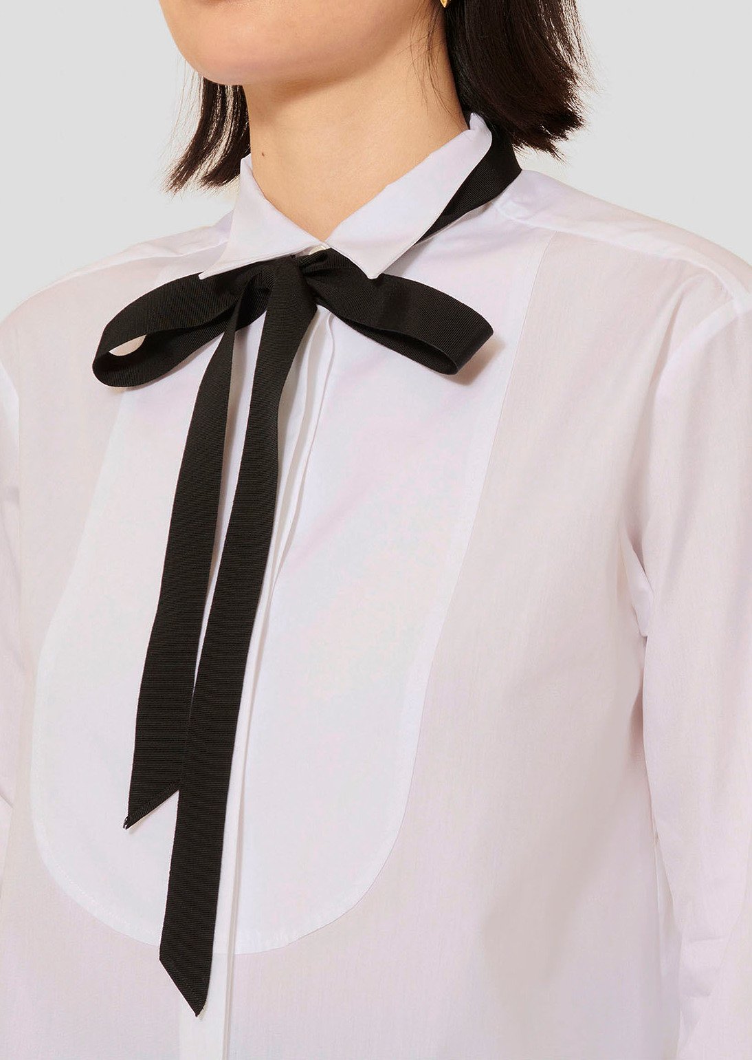 Chemise blanche en popeline Clare Tara Jarmon seconde main photo 4
