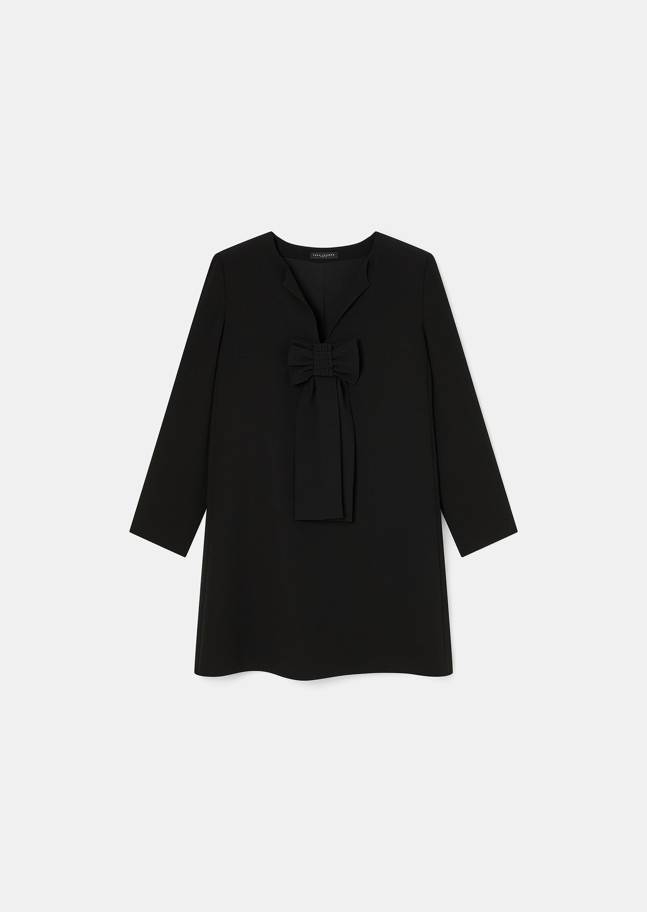 Robe noire en crêpe Rhonda Tara Jarmon seconde main photo 1