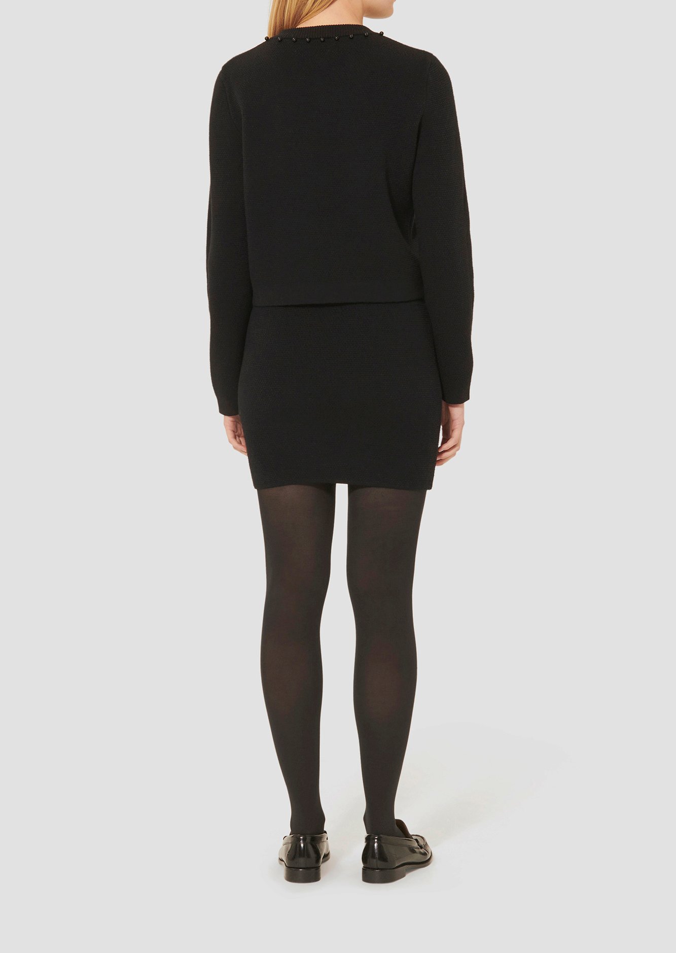 Gilet noir en maille Guetty Tara Jarmon seconde main photo 5