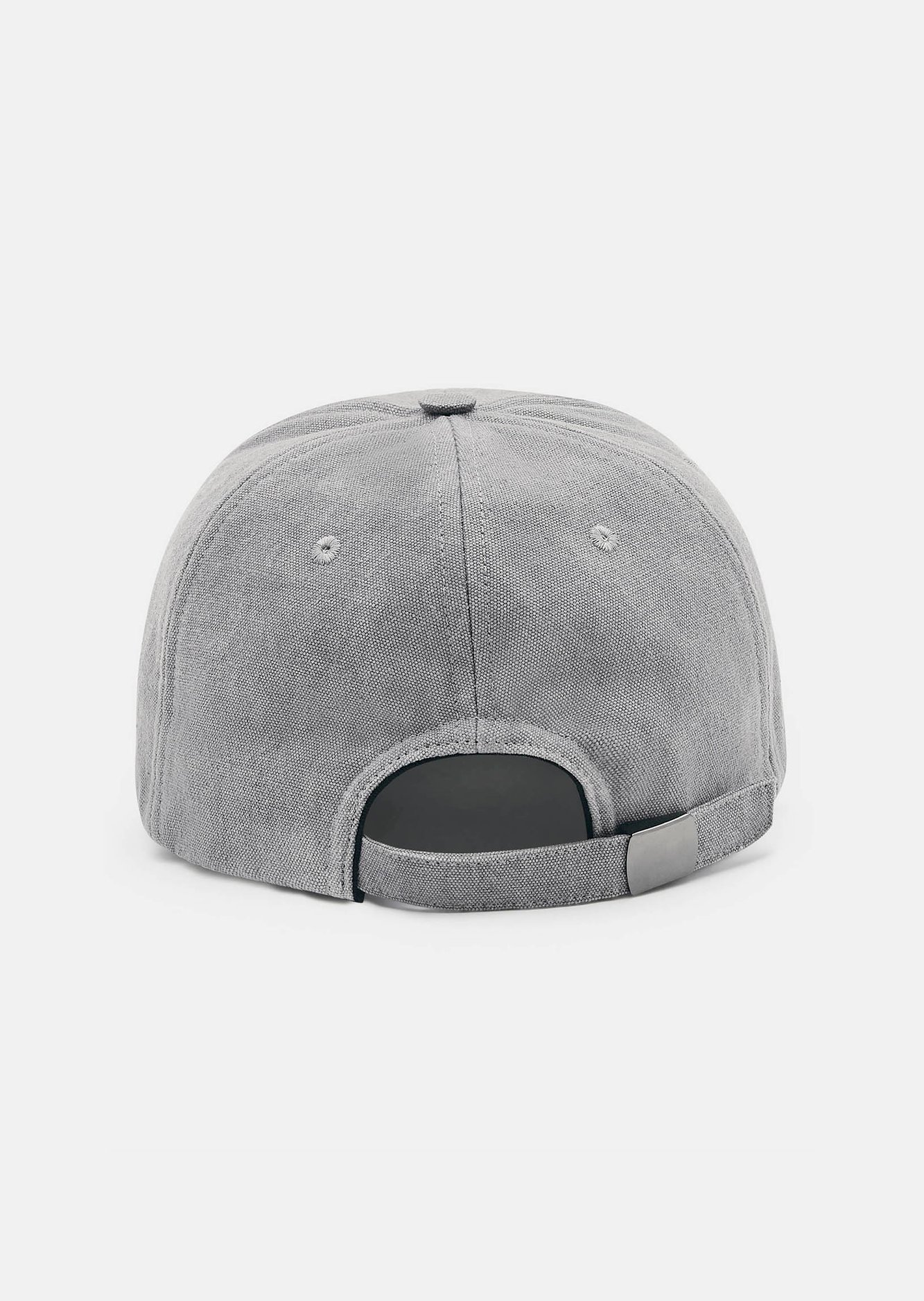 Casquette grise en denim Carole Tara Jarmon seconde main photo 3
