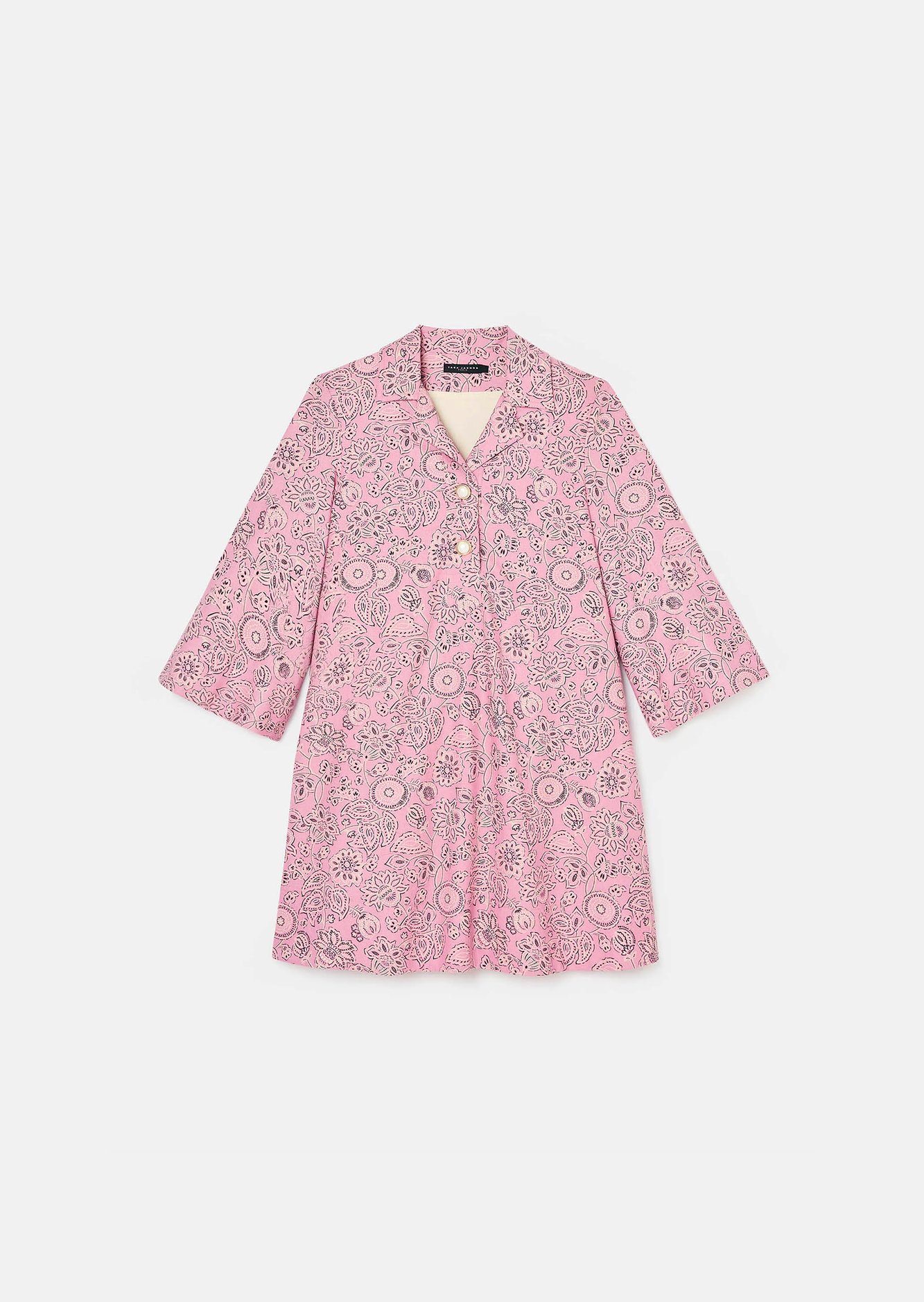 Robe rose imprimé bandana Ross Tara Jarmon seconde main photo 1