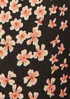 Robe Rillyta noire imprimé petites fleurs Tara Jarmon seconde main photo 3