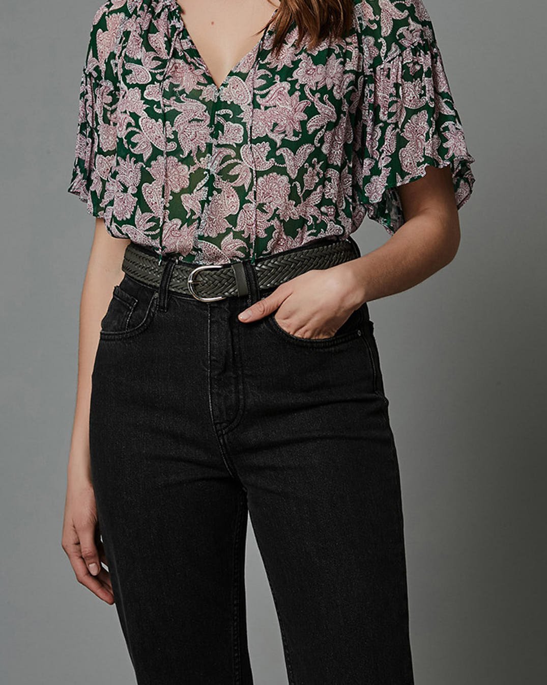 Blouse Blanche Zapa seconde main photo 2