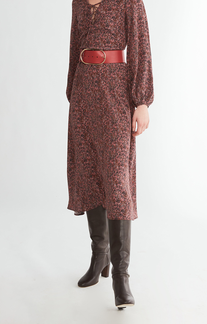 Robe Nathea imprimée Vanessa Bruno seconde main photo 3