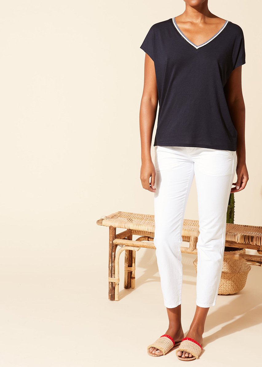 Pavorite Pantalon Boyfirend - Pavorite Pantalon Sud Express seconde main photo 3