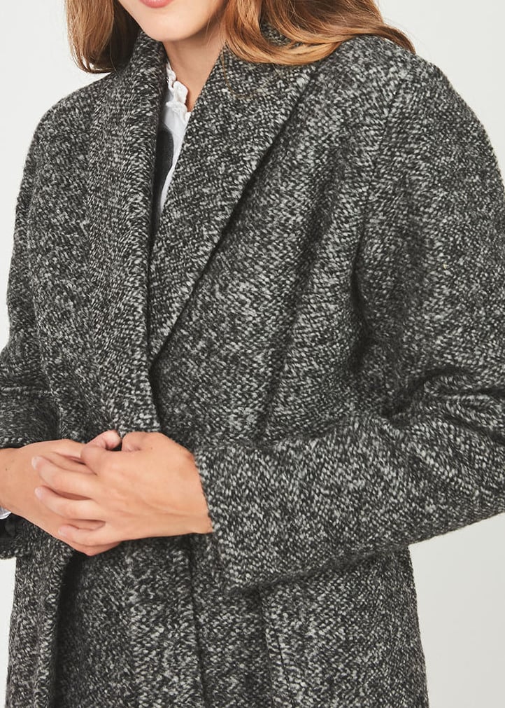 Modina - Manteau En Lainage Et Col Châle Sud Express seconde main photo 4