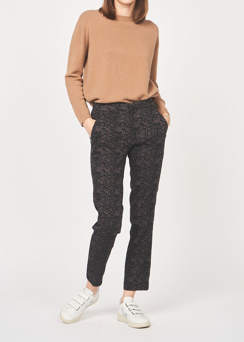 Pokilia - Pantalon De Ville En Jacquard Python Sud Express seconde main photo 3