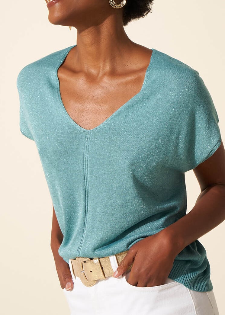 Margaret - Pull Sans Manches Sud Express seconde main photo 6