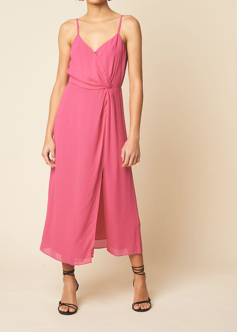 Rabcha - Robe Midi Décolleté Cache Coeur Sud Express seconde main photo 6