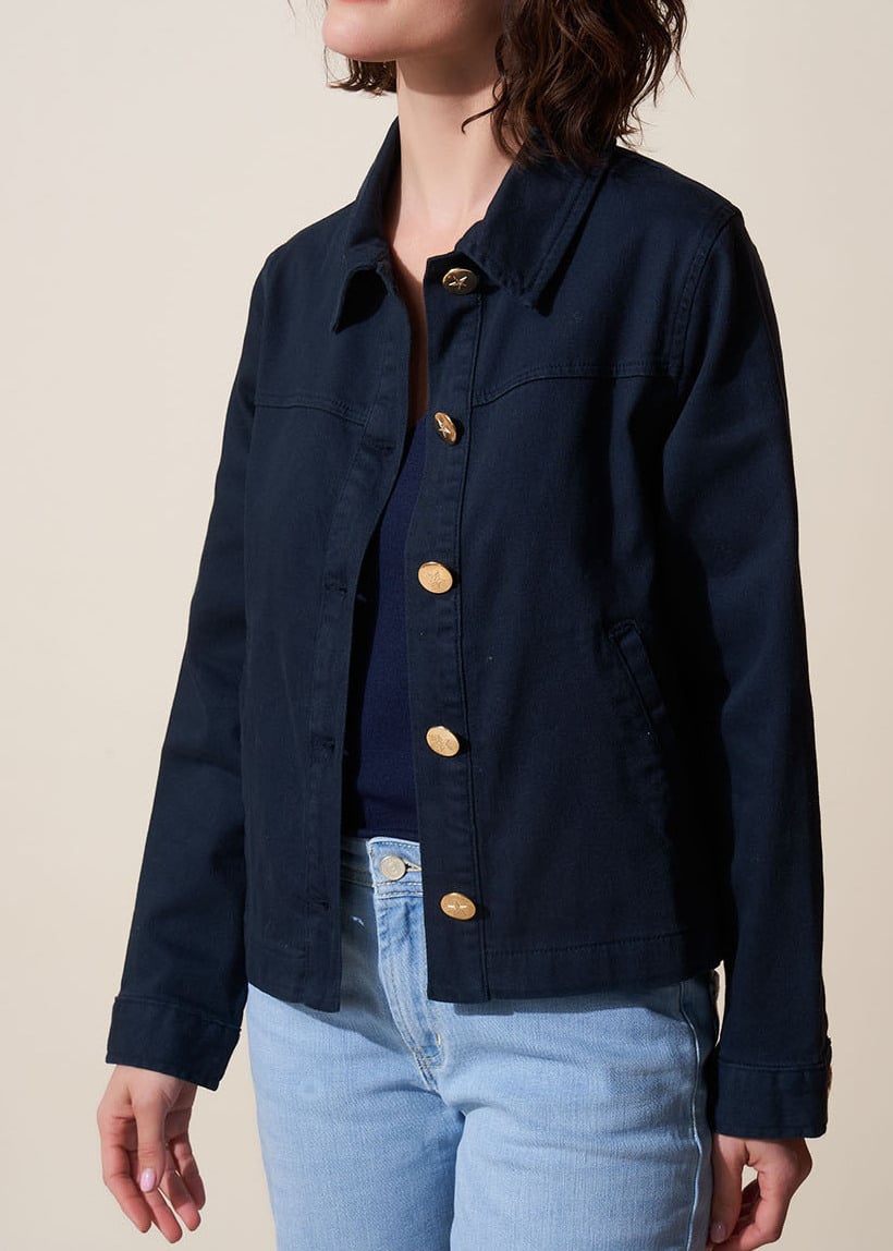 Veronica - Blouson À Col Chemise Sud Express seconde main photo 6