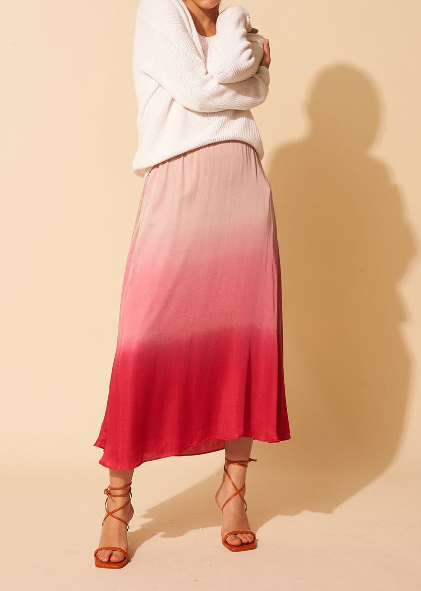 Jasmia - Jupe Midi Tie & Dye Sud Express seconde main photo 3
