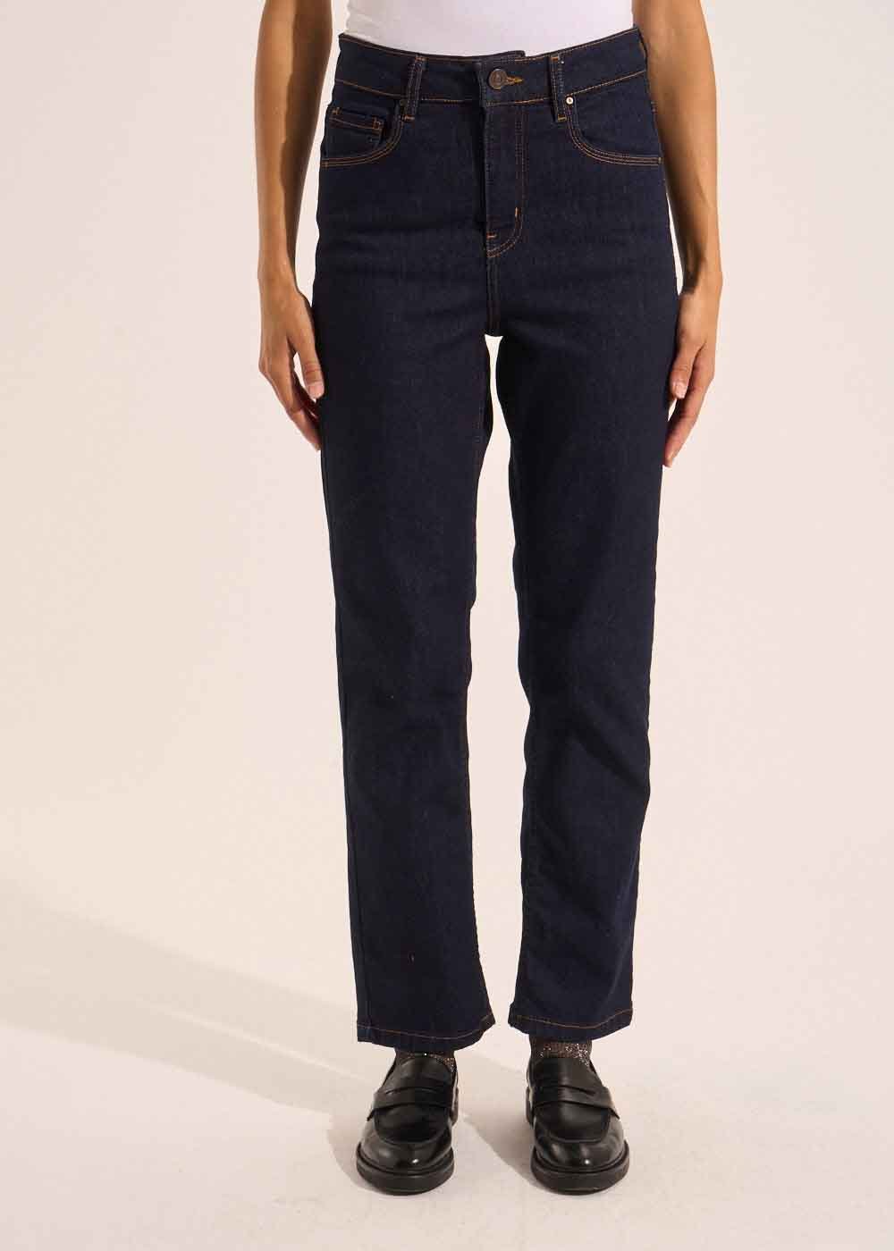 Debby - Jean Taille Haute Cinq Poches Sud Express seconde main photo 3