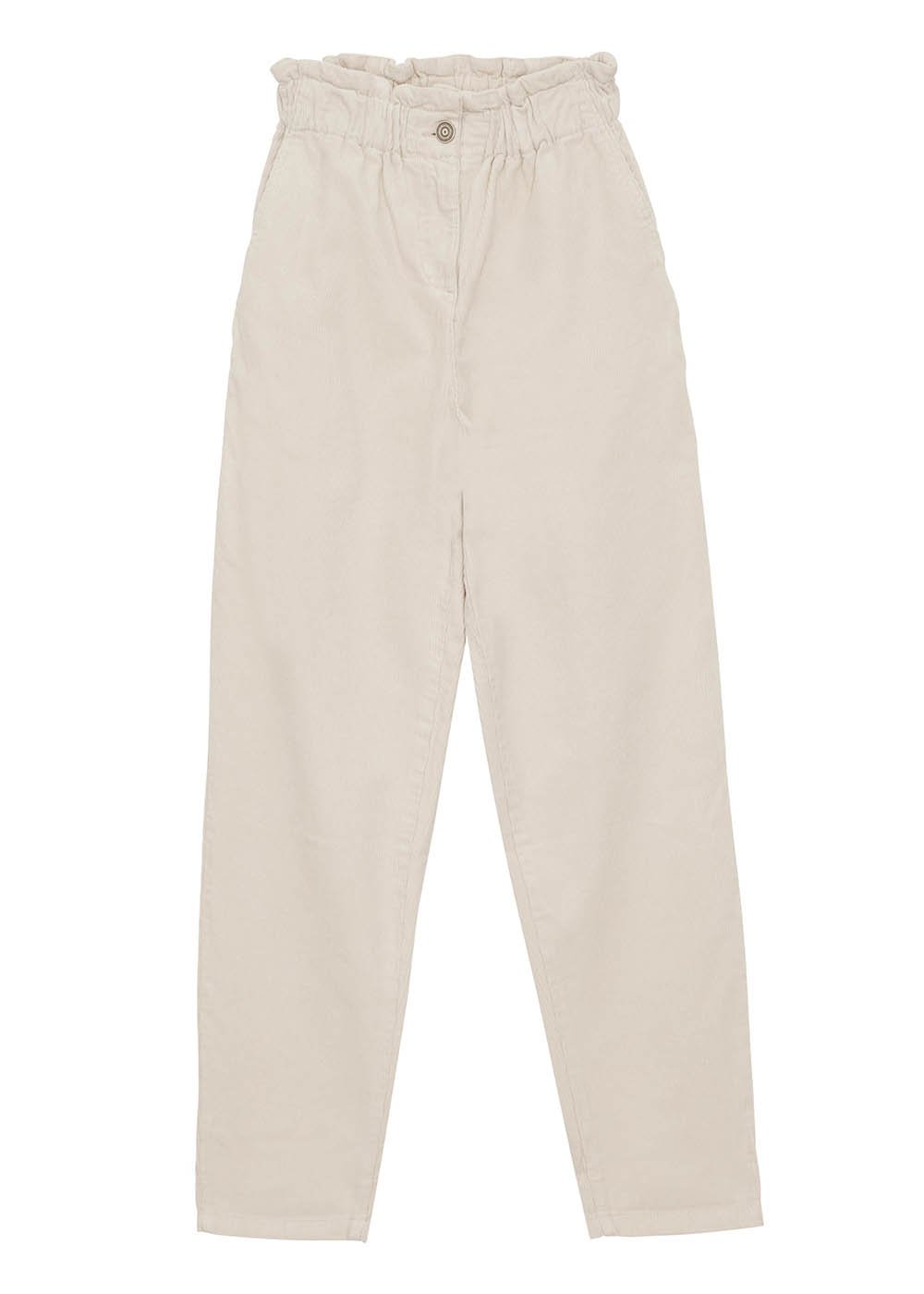 Parah - Pantalon En Velours Côtelé Coupe Carotte Sud Express seconde main photo 3