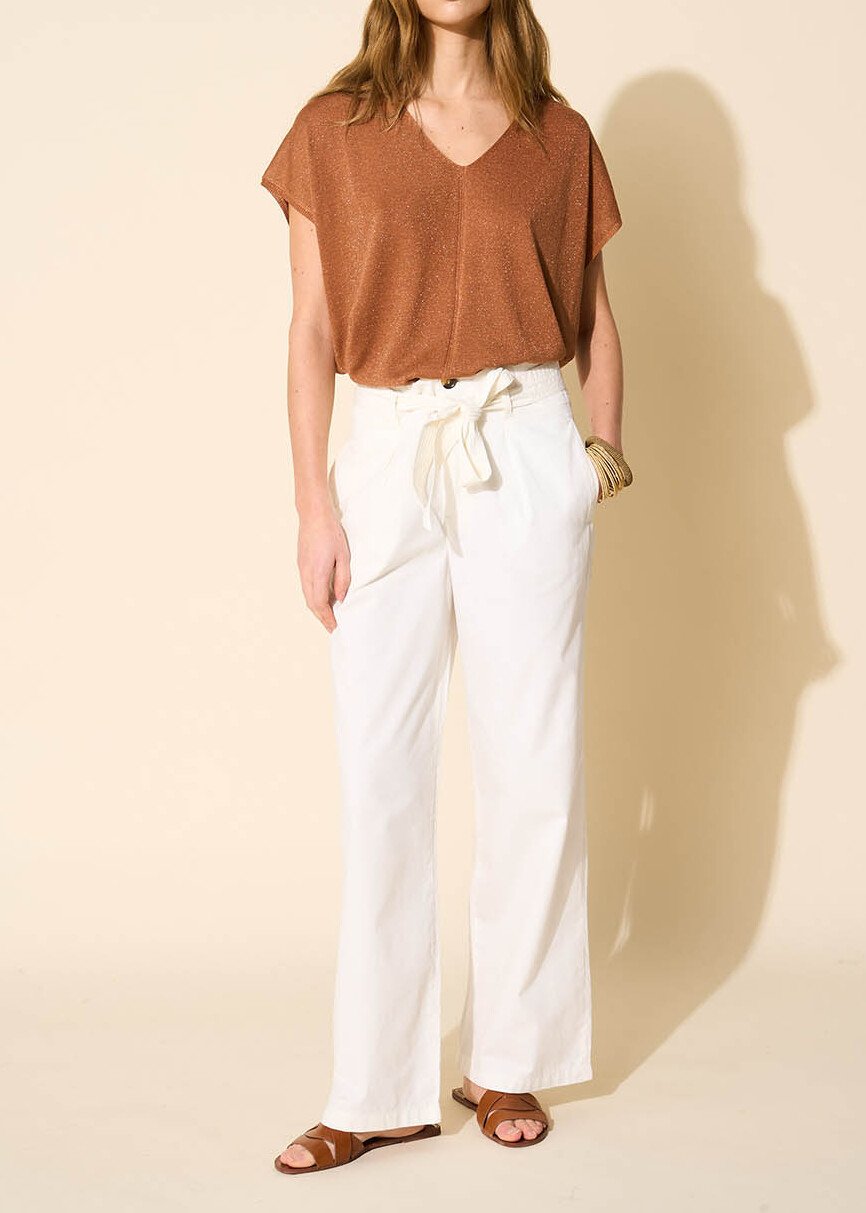 Pacho - Pantalon Taille Haute Ceinturé Sud Express seconde main photo 3