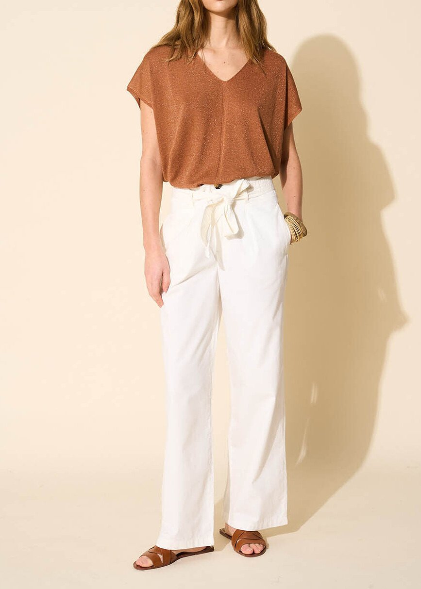 Pacho - Pantalon Taille Haute Ceinturé Sud Express seconde main photo 3