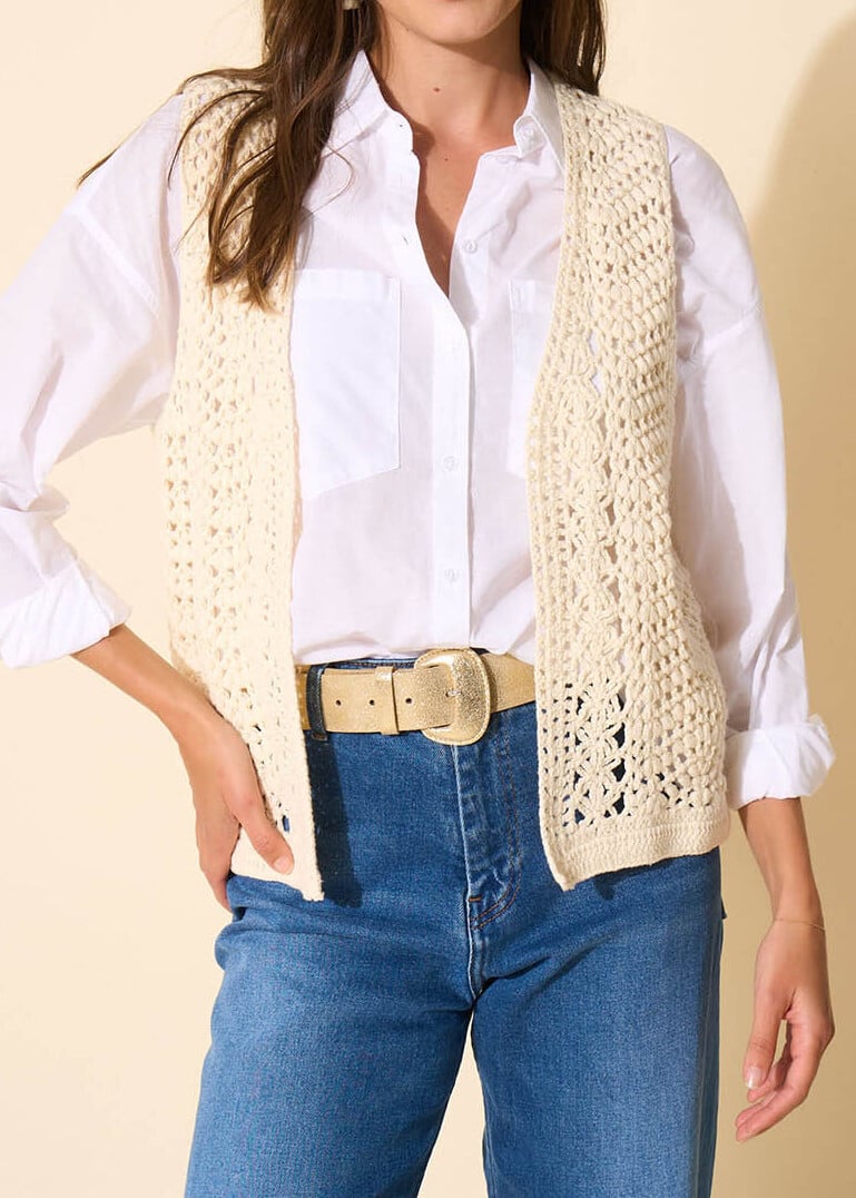 Gianni - Gilet Court Sans Manches Sud Express seconde main photo 7