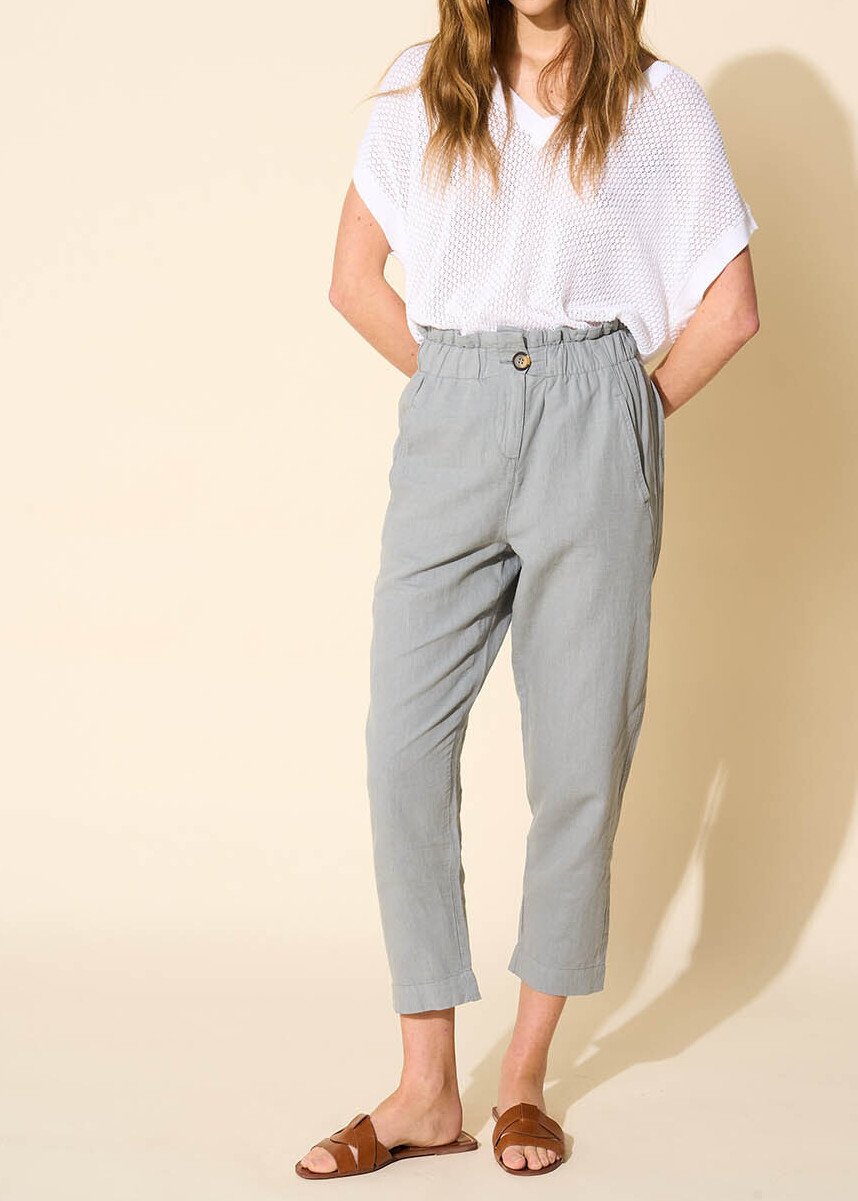 Paoline - Pantalon Slouchy 7/8 Sud Express seconde main photo 3