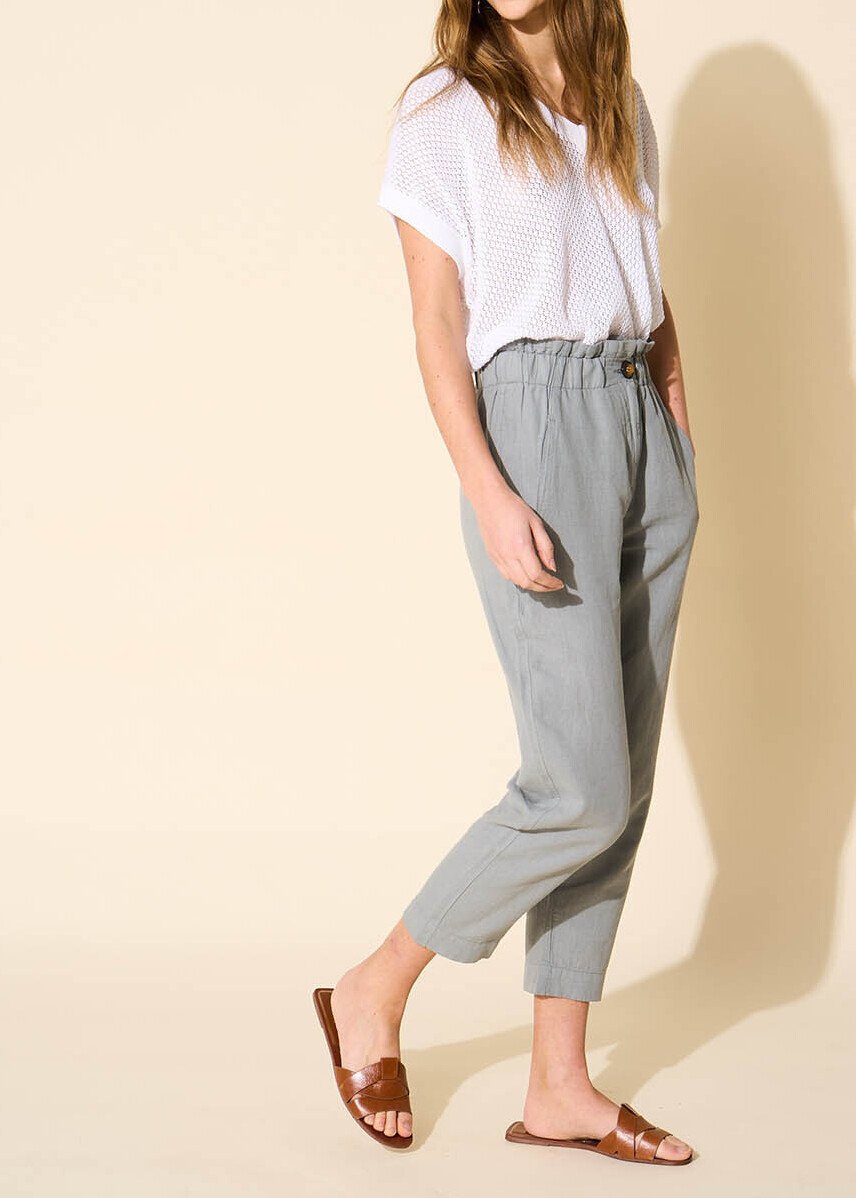 Paoline - Pantalon Slouchy 7/8 Sud Express seconde main photo 6
