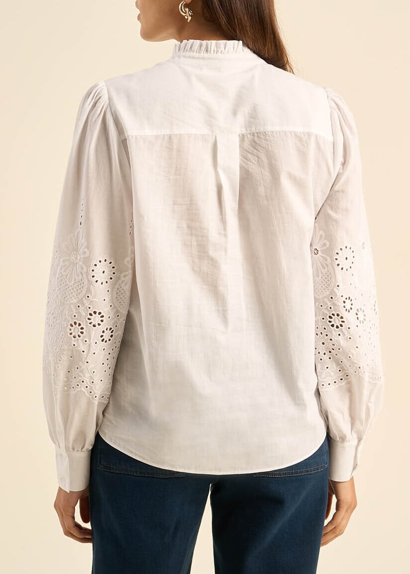 Chaliba - Blouse Avec Détails Brodés Sud Express seconde main photo 5