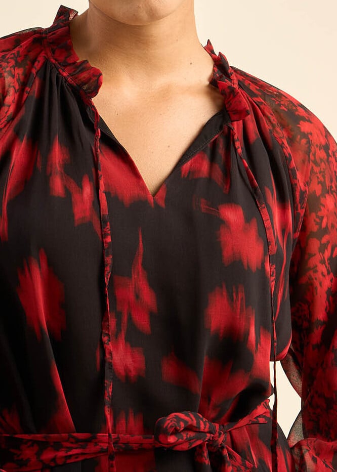 Ricaela - Robe Courte Imprimée Sud Express seconde main photo 4