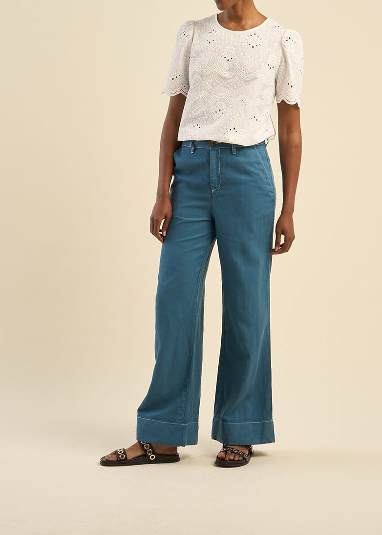 PEGGY  -  Pantalon jambe large Sud Express seconde main photo 6