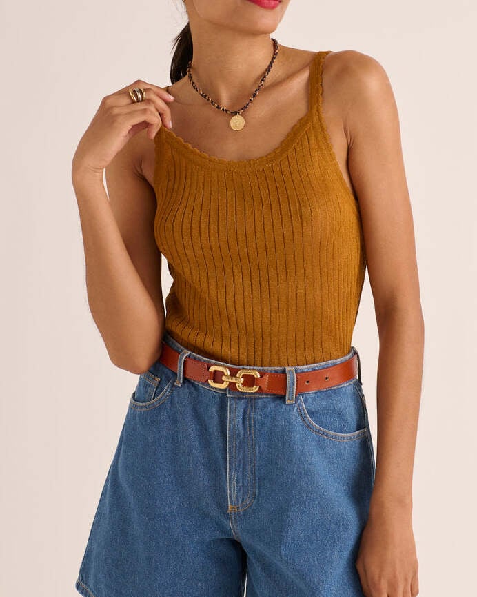 Photo produit TOP COQUILLAGE OCRE numéro 1