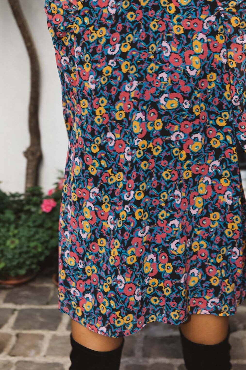 ROBE DONIA IMPRIMÉ FLEURS DES RÊVES Balzac seconde main photo 4