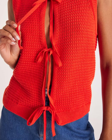 Photo produit Gilet Alba orange numéro 1