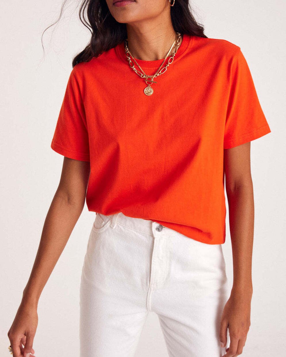 Tee shirt Bree Orange Balzac seconde main photo 2