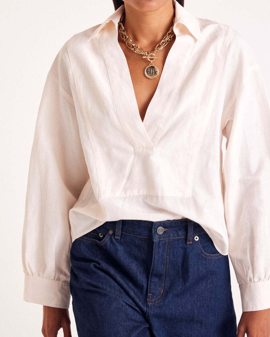 Photo produit Blouse Basile pêche clair numéro 1